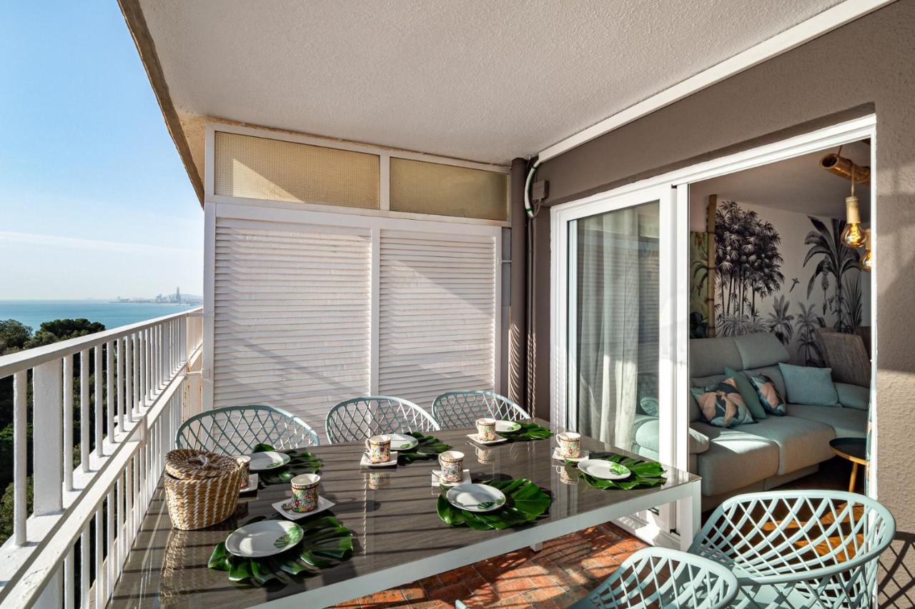 Liana Seaview & Beach - Apartment Montgat Ngoại thất bức ảnh